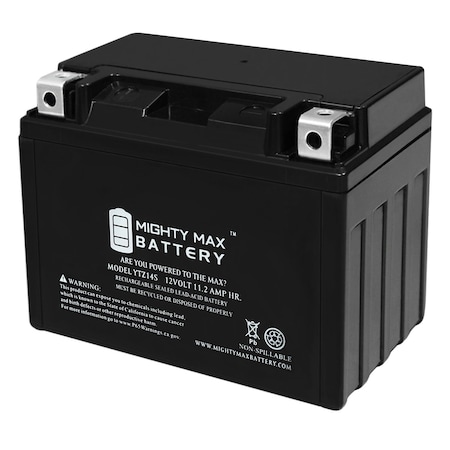 YTZ14S 12V 11.2Ah Replacement Battery for Yuasa YTZ14S-BS